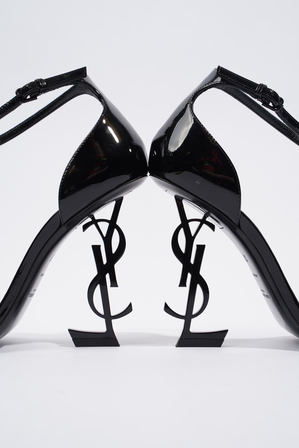 Saint Laurent Opyum 110 Black Patent Leather EU 37 UK 4