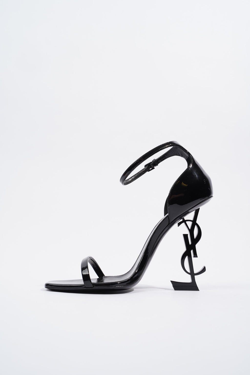 Saint Laurent Opyum 110 Black Patent Leather EU 37 UK 4