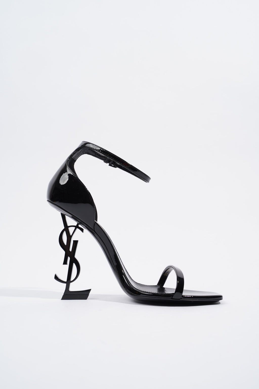 Saint Laurent Opyum 110 Black Patent Leather EU 37 UK 4