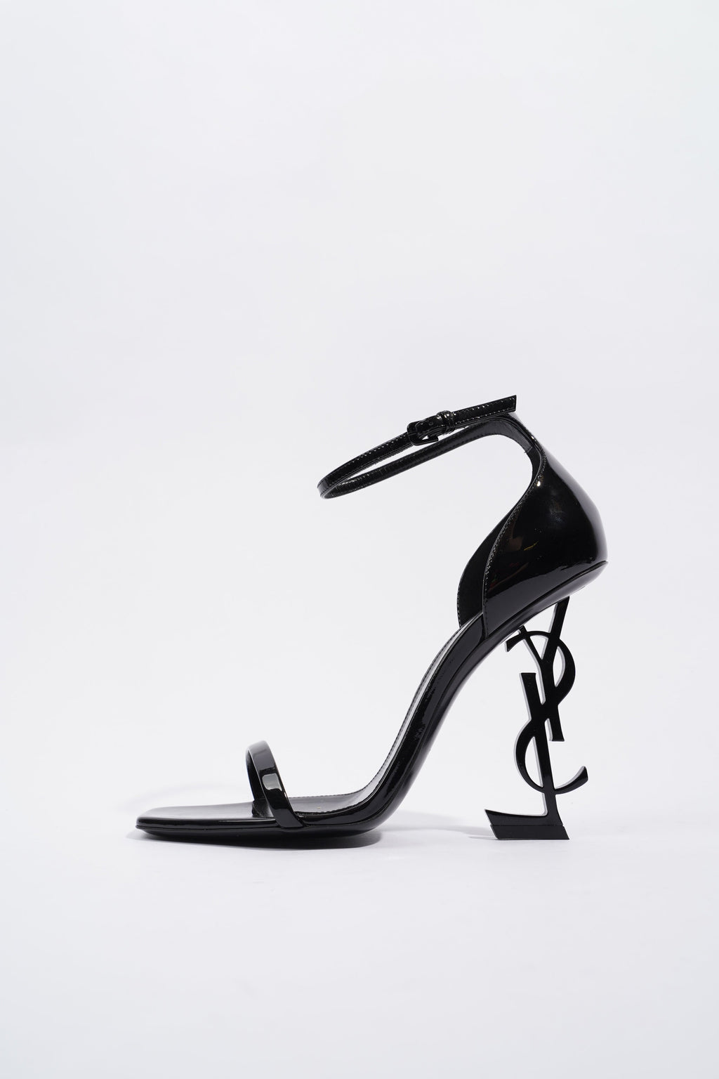 Saint Laurent Opyum 110 Black Patent Leather EU 37 UK 4
