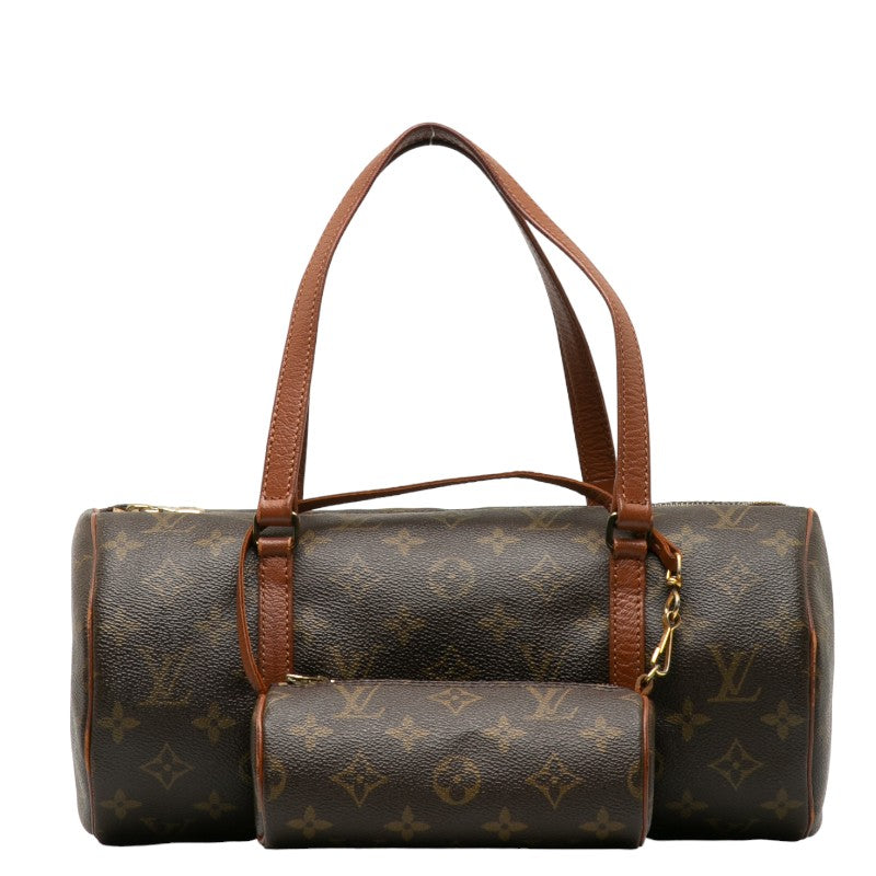 Louis Vuitton Monogram M51365 Shoulder Bag PVC/Leather Brown