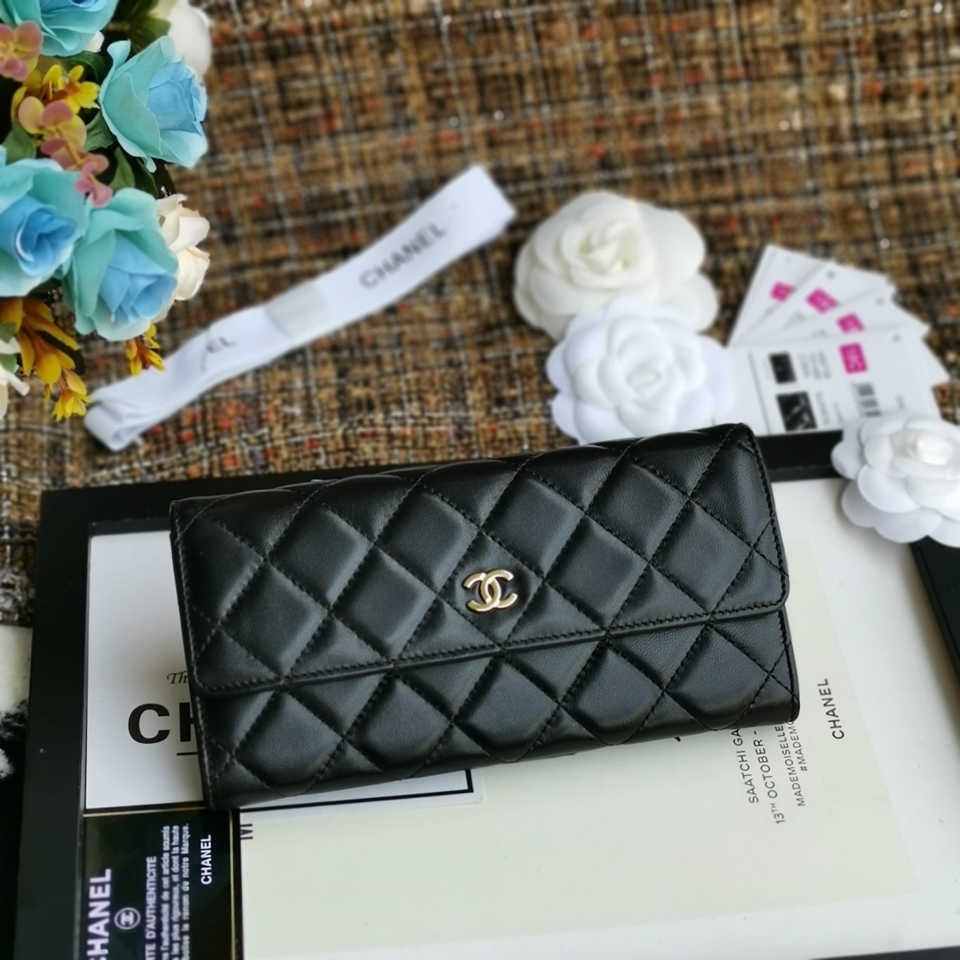 Chanel Classic long Flap Wallet