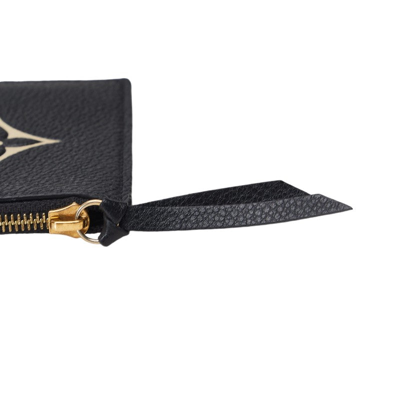Louis Vuitton Monogram Emplant Poschet Felice Chain Shoulder Bag M80482 Black Beige Leather Ladies Louis Vuitton