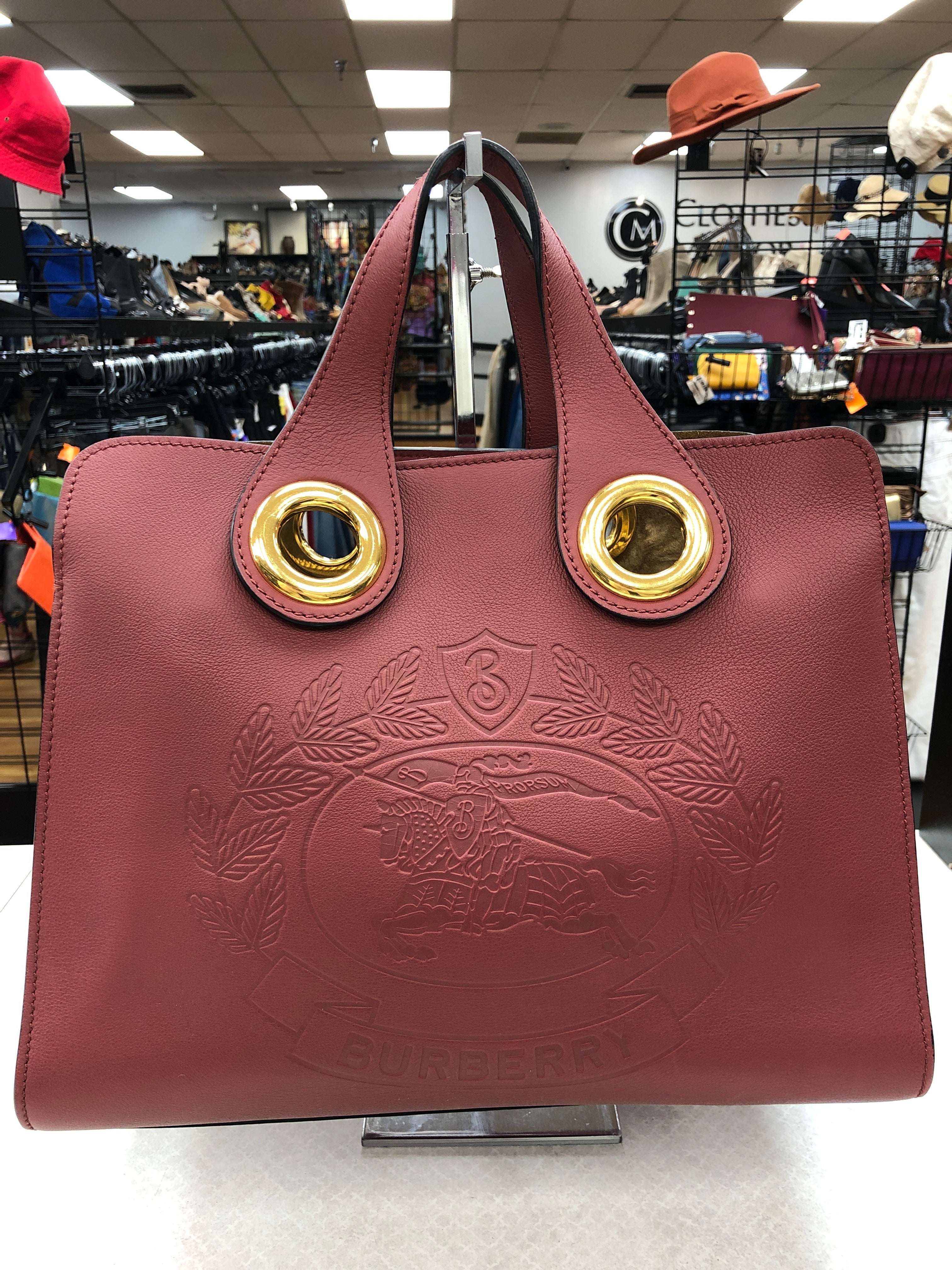 Crossbody Luxury Designer By Burberry  Size: Medium