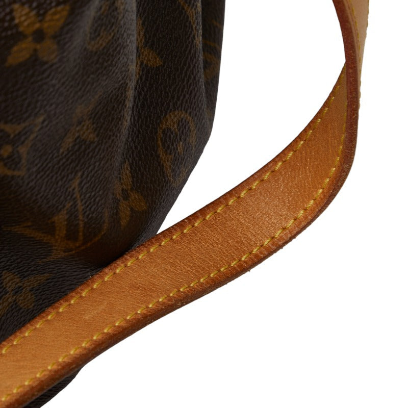 Louis Vuitton Monogram Palermo GM Shoulder Bag M40146 Brown PVC Leather  Louis Vuitton