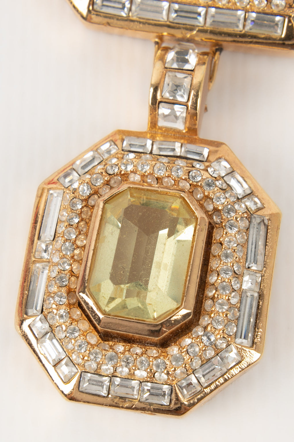 Broche strassée Christian Dior