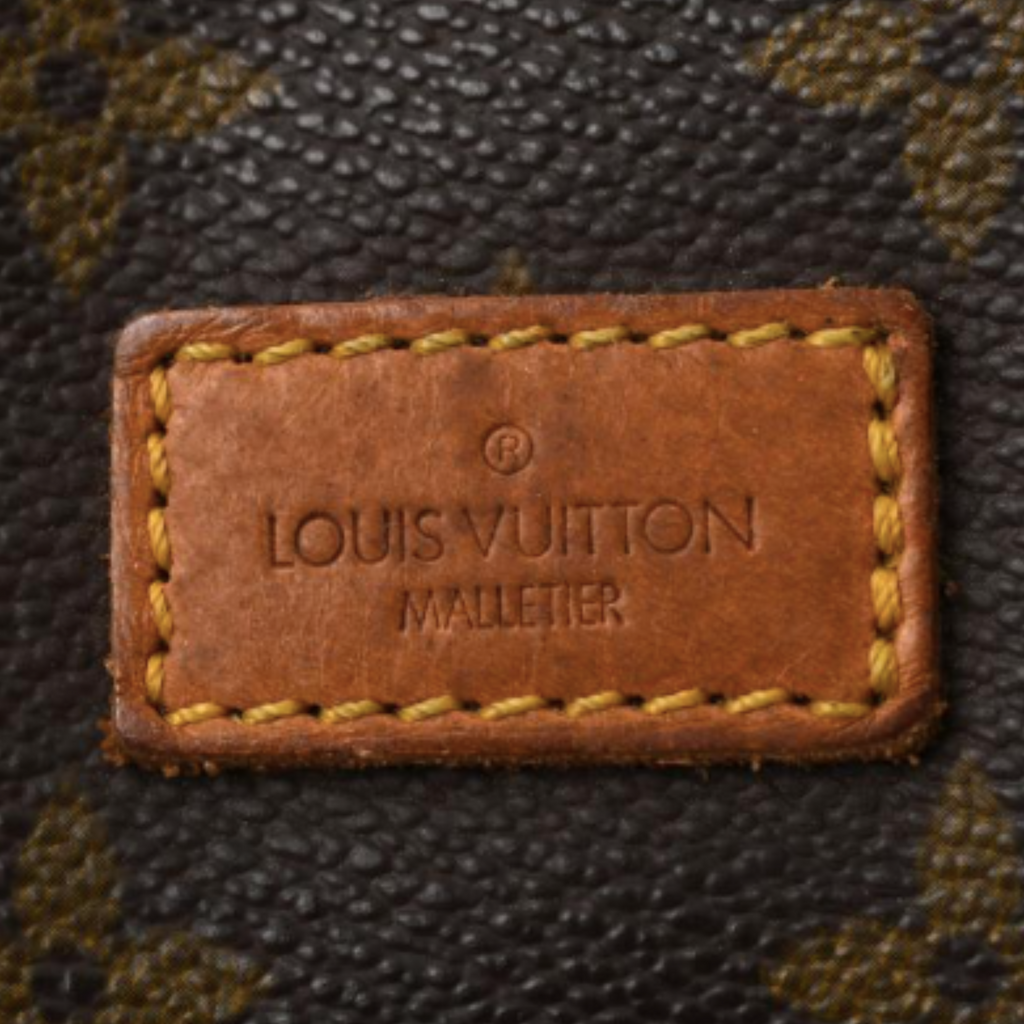 Louis Vuitton Brown Canvas Saumur 35 shoulder bag