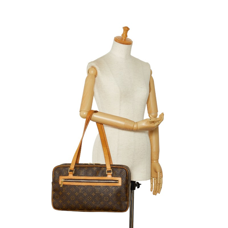 Louis Vuitton Monogram M51181 Shoulder Bag PVC/Leather Brown