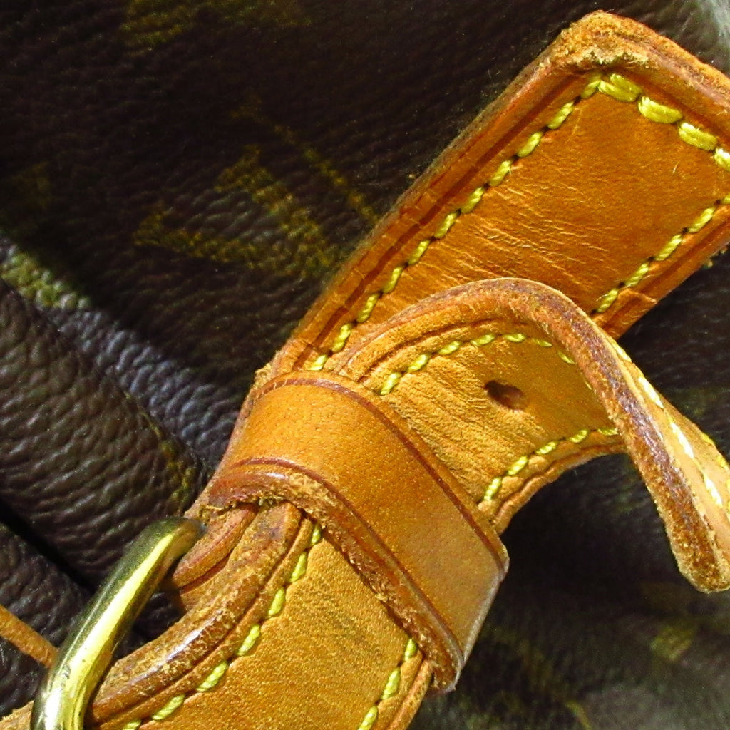 Louis Vuitton Brown Canvas Saumur shoulder bag