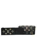 Louis Vuitton Monogram Emplant Poschet Felice Chain Shoulder Bag M80482 Black Beige Leather Ladies Louis Vuitton