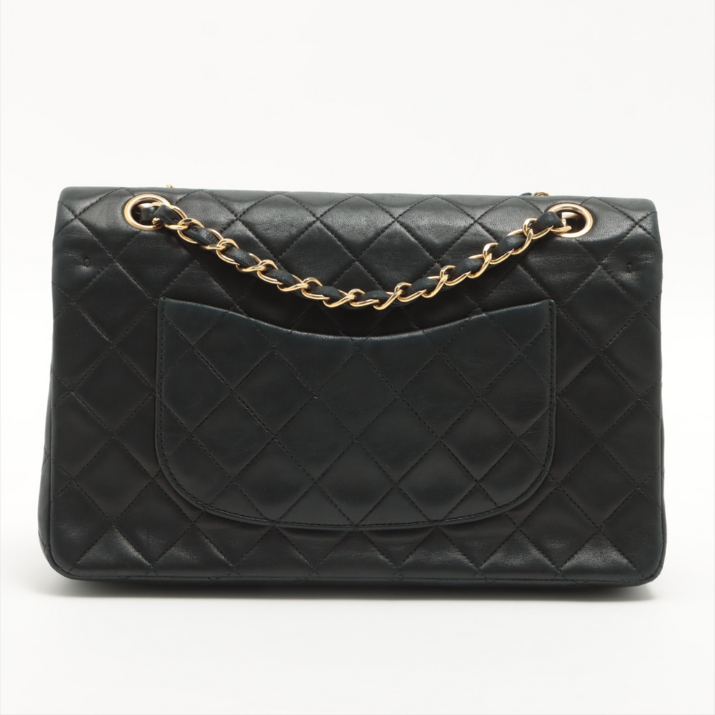Chanel Black Leather Timeless shoulder bag