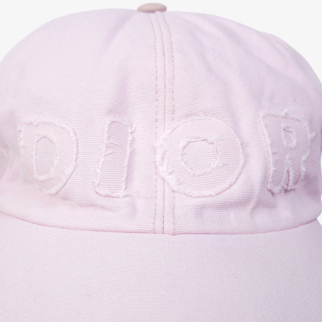 Dior Womens Logo Cap Pink M