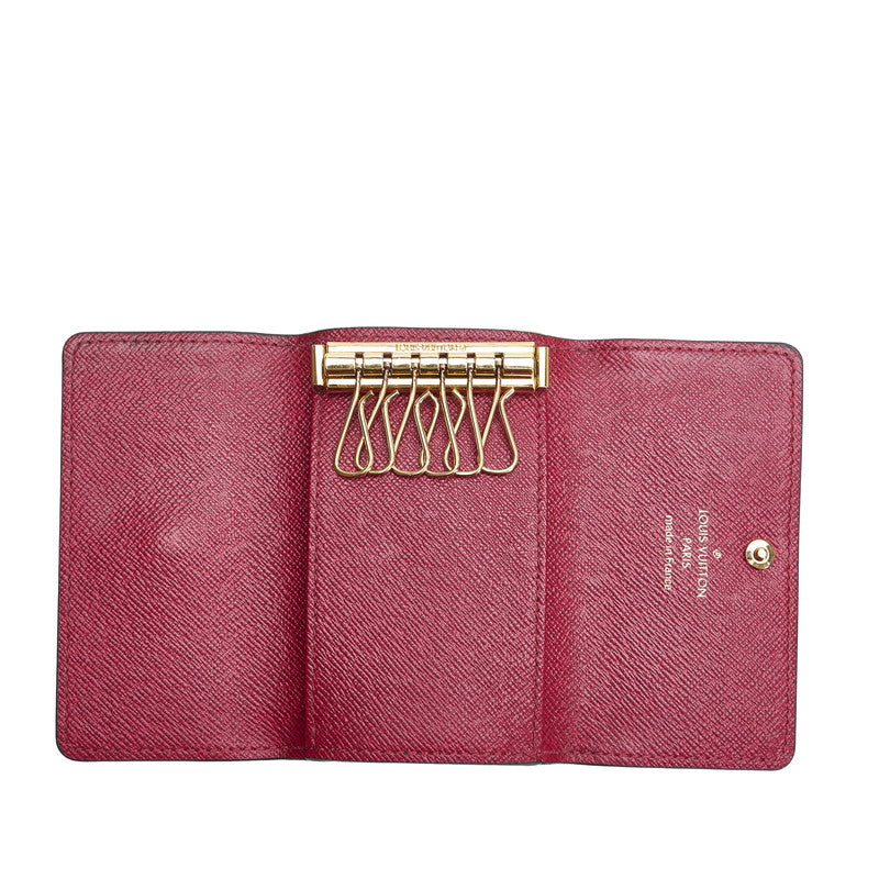 Louis Vuitton Monogram M60701 Keycase PVC/Leather Brown Fushai  Fushai