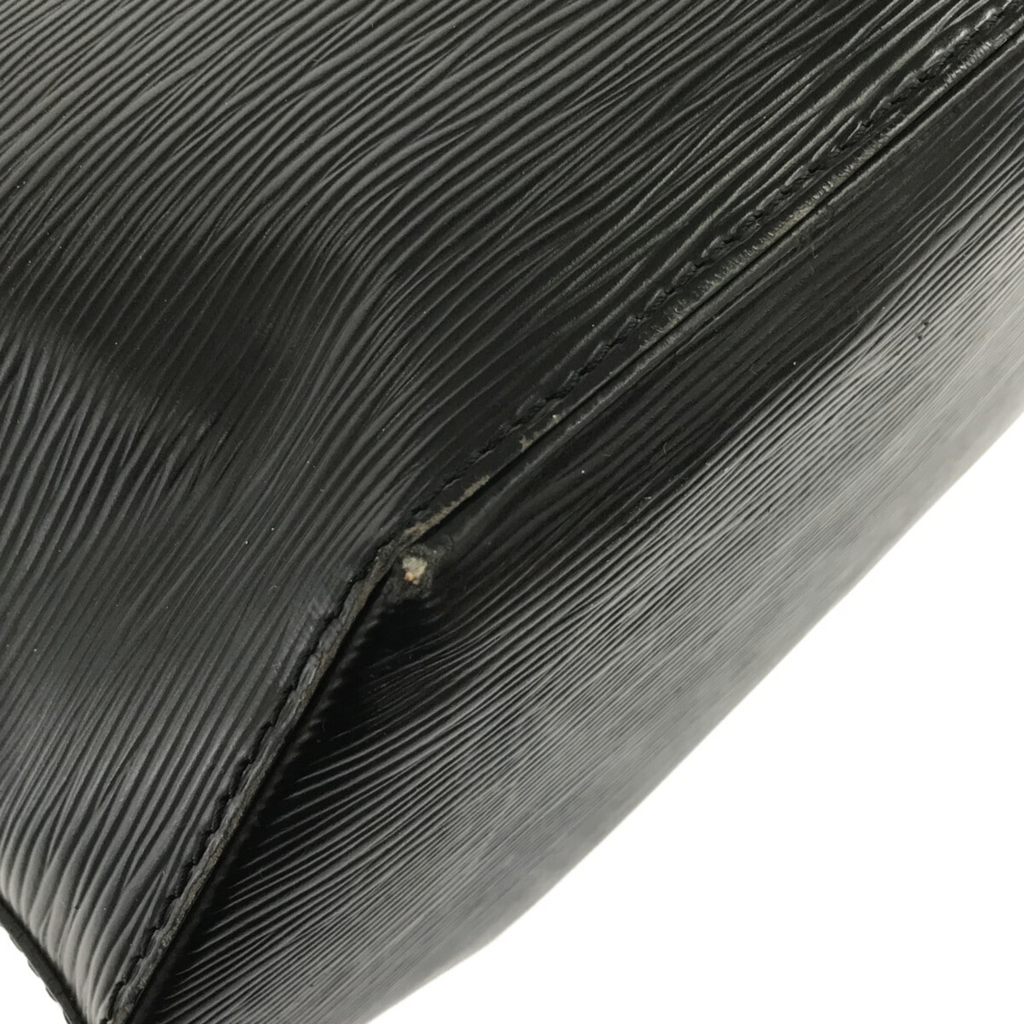 Louis Vuitton Black Leather Sac d'epaule shoulder bag