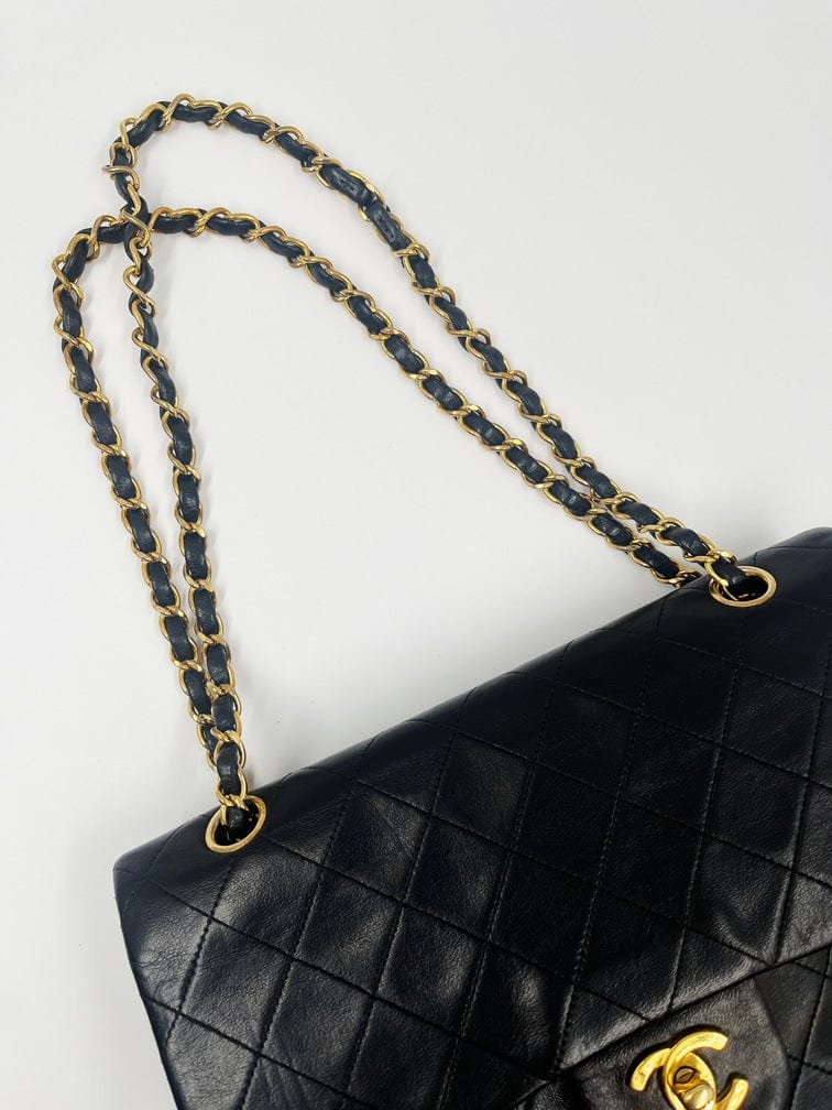 Chanel Classic Double Flap Bag with 24k gold plated hardware