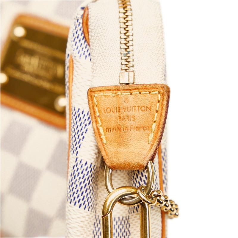 Louis Vuitton Louis Vuitton Damière Azur N55214 Shoulder Bag PVC/Laser White