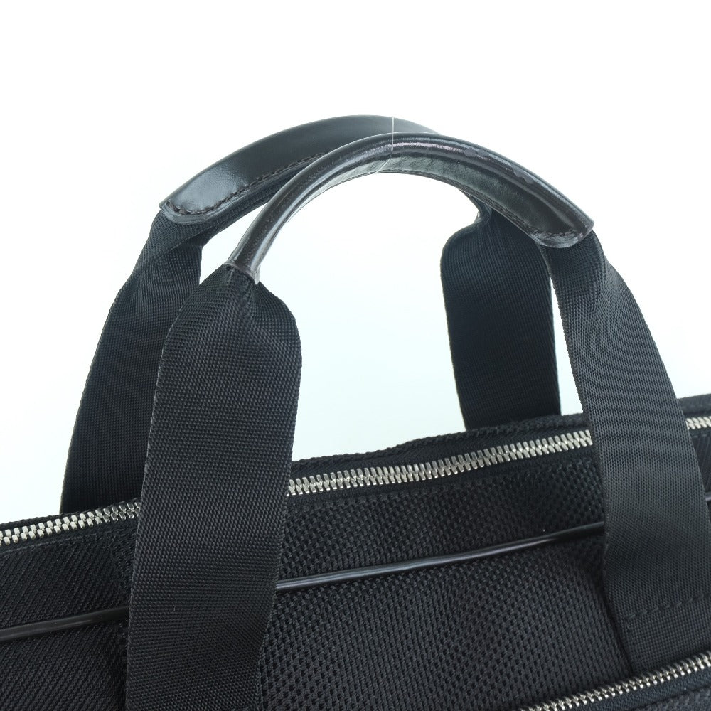 Louis Vuitton Black Canvas Associe briefcase bag