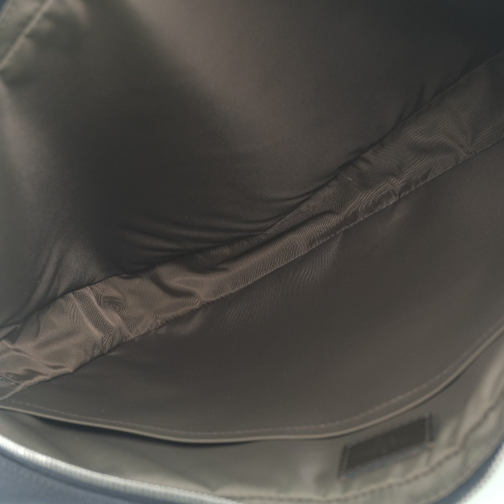 Louis Vuitton Black Canvas Associe briefcase bag