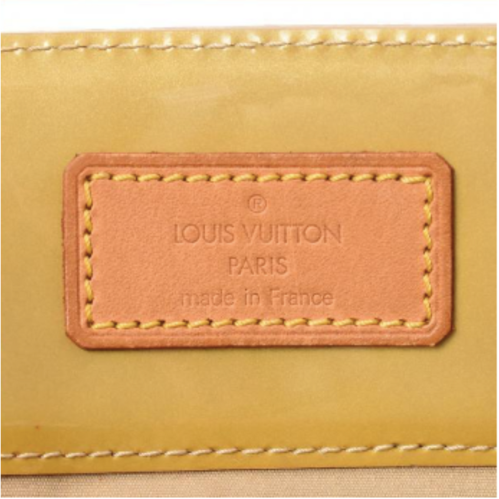 Louis Vuitton Beige Patent leather Reade handbag bag