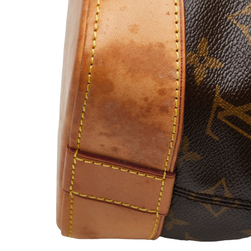Louis Vuitton Monogram M40104 Handbag PVC/Leather Brown Ladies & Gentlemen