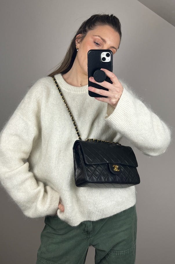 Chanel Classic Double Flap Medium Bag with 24k gold plated hardware