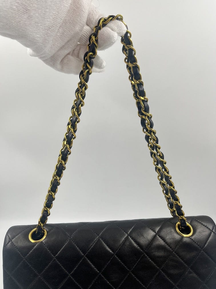 Chanel Classic Double Flap Bag with 24k gold plated hardware
