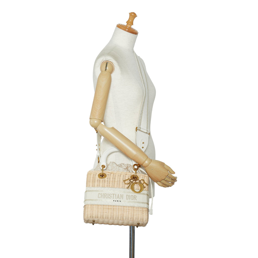 DIORMedium Wicker Lady  Satchel