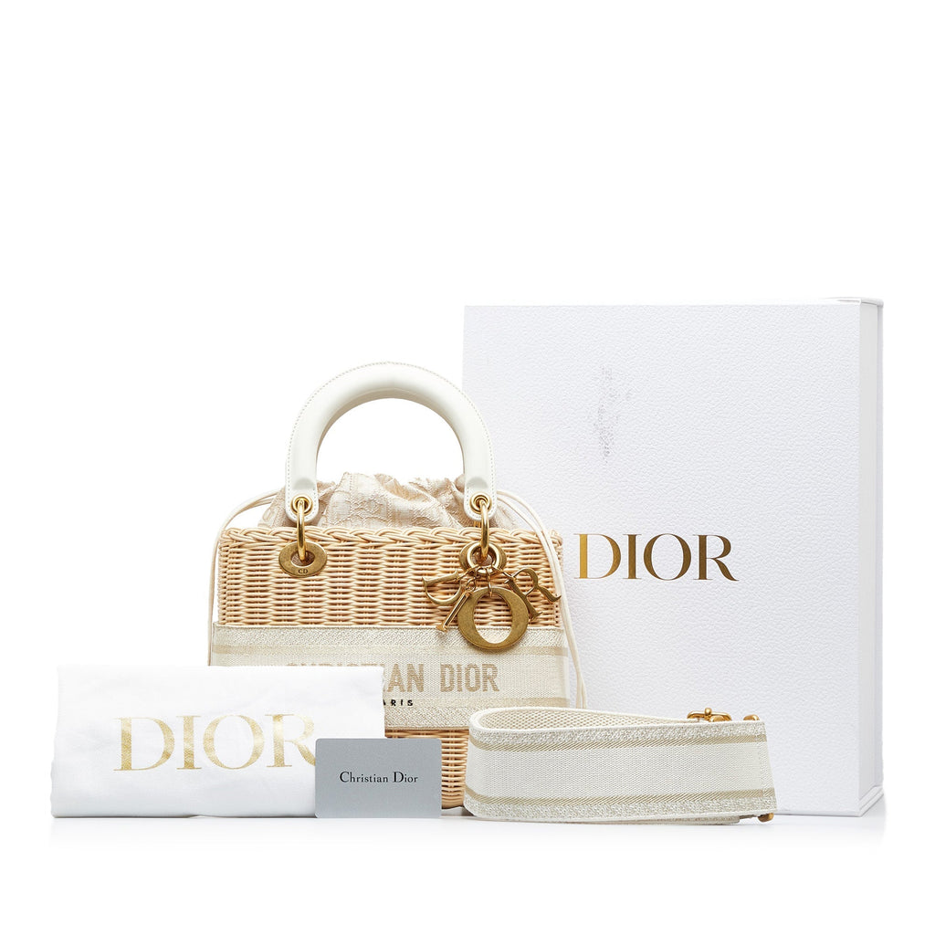 DIORMedium Wicker Lady  Satchel