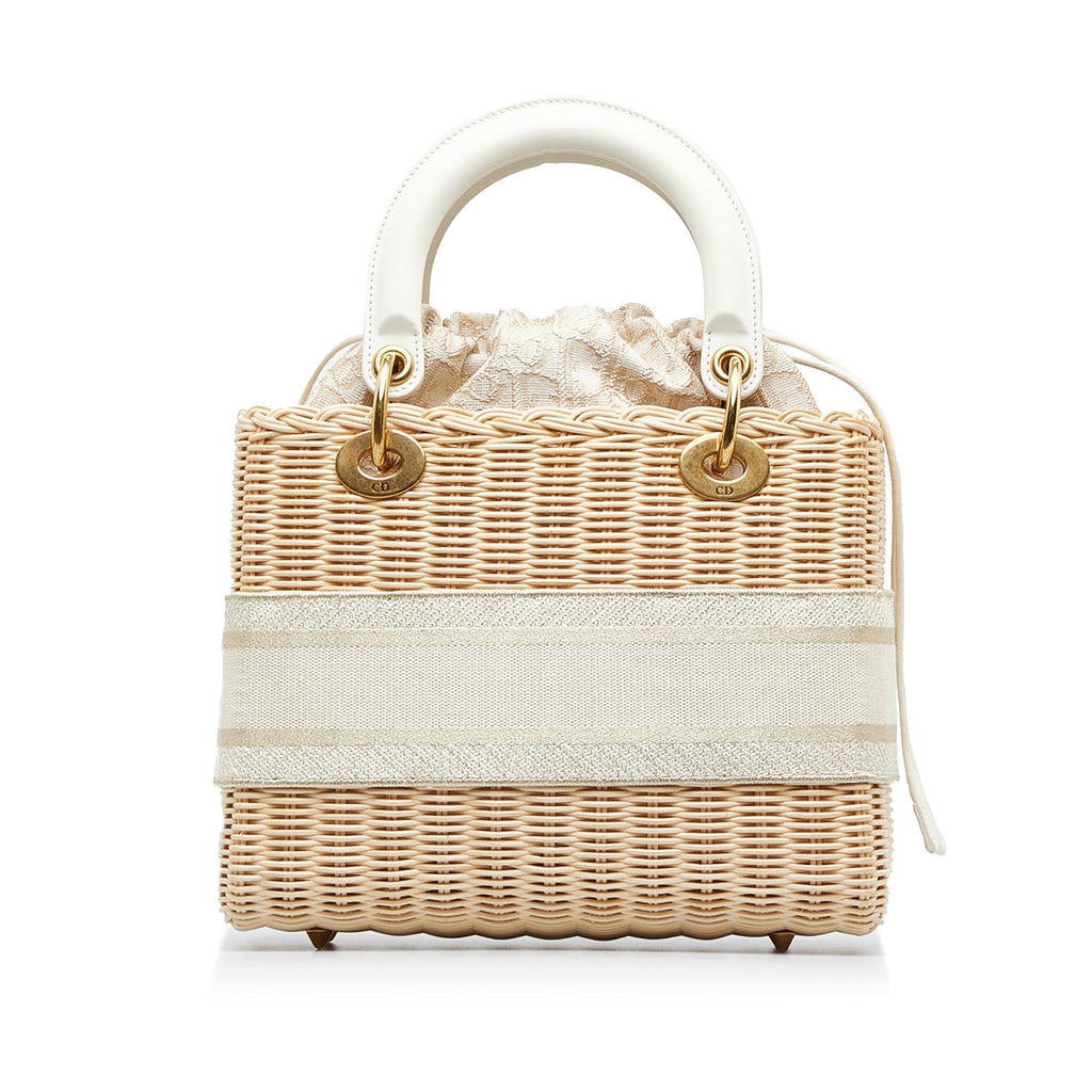 DIORMedium Wicker Lady  Satchel