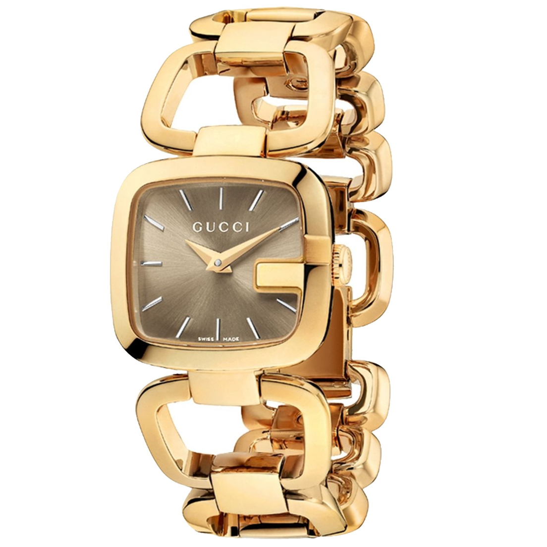 Gucci G-Gucci Ladies Gold Watch YA125511