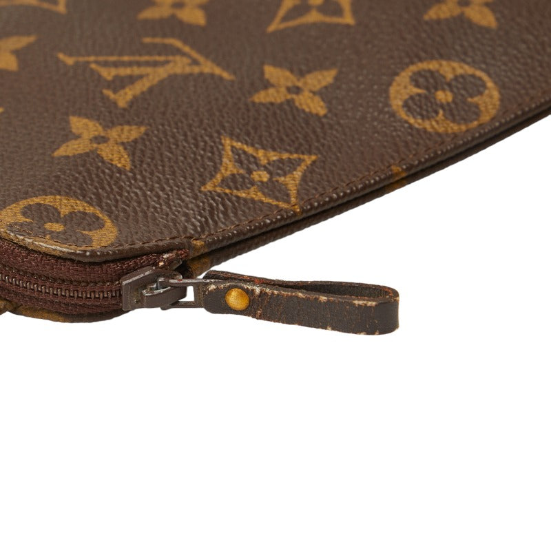 Louis Vuitton Monogram  Secret Shoulder Bag Pocket M45484 Brown PVC Leather  Louis Vuitton