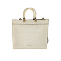 Fendi Sunshine Medium Creme Shopper Tote