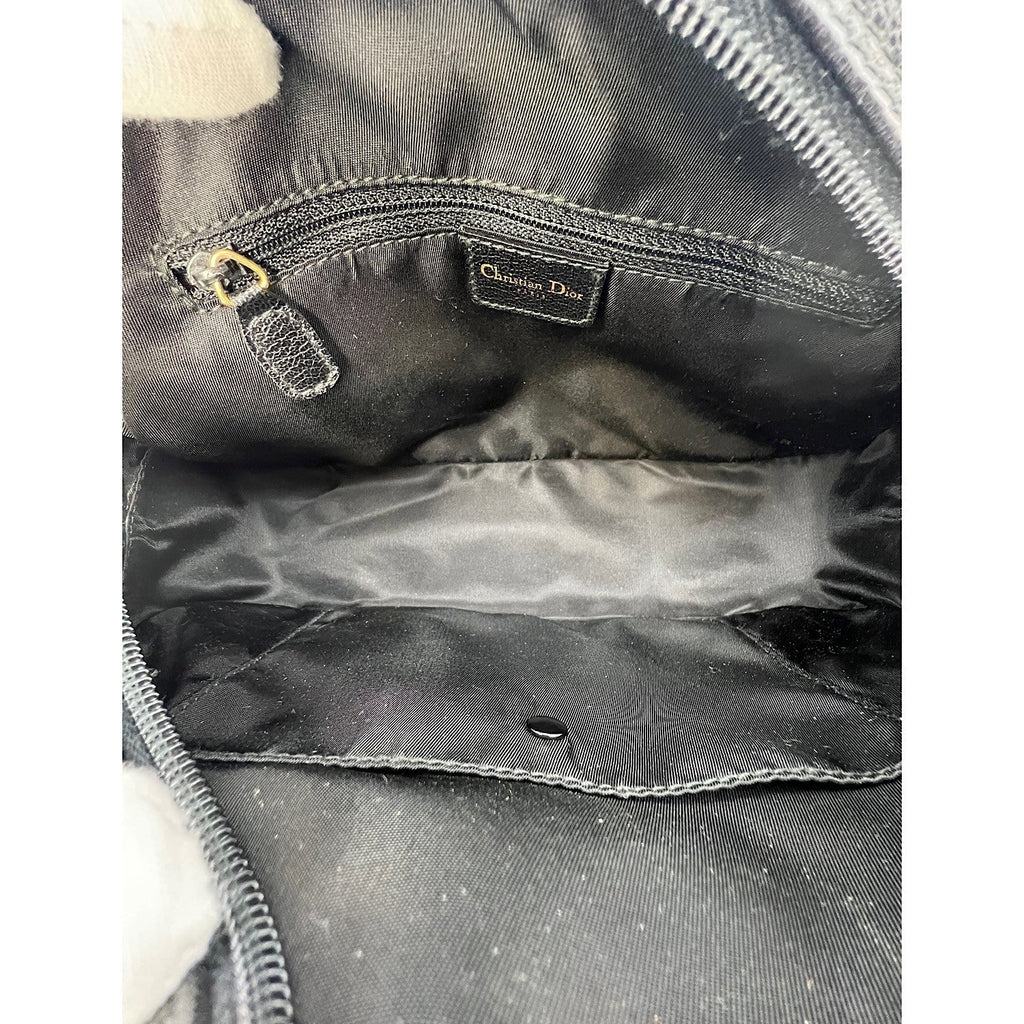 Christian Dior Vintage Double Saddle Mini Bowler Bag