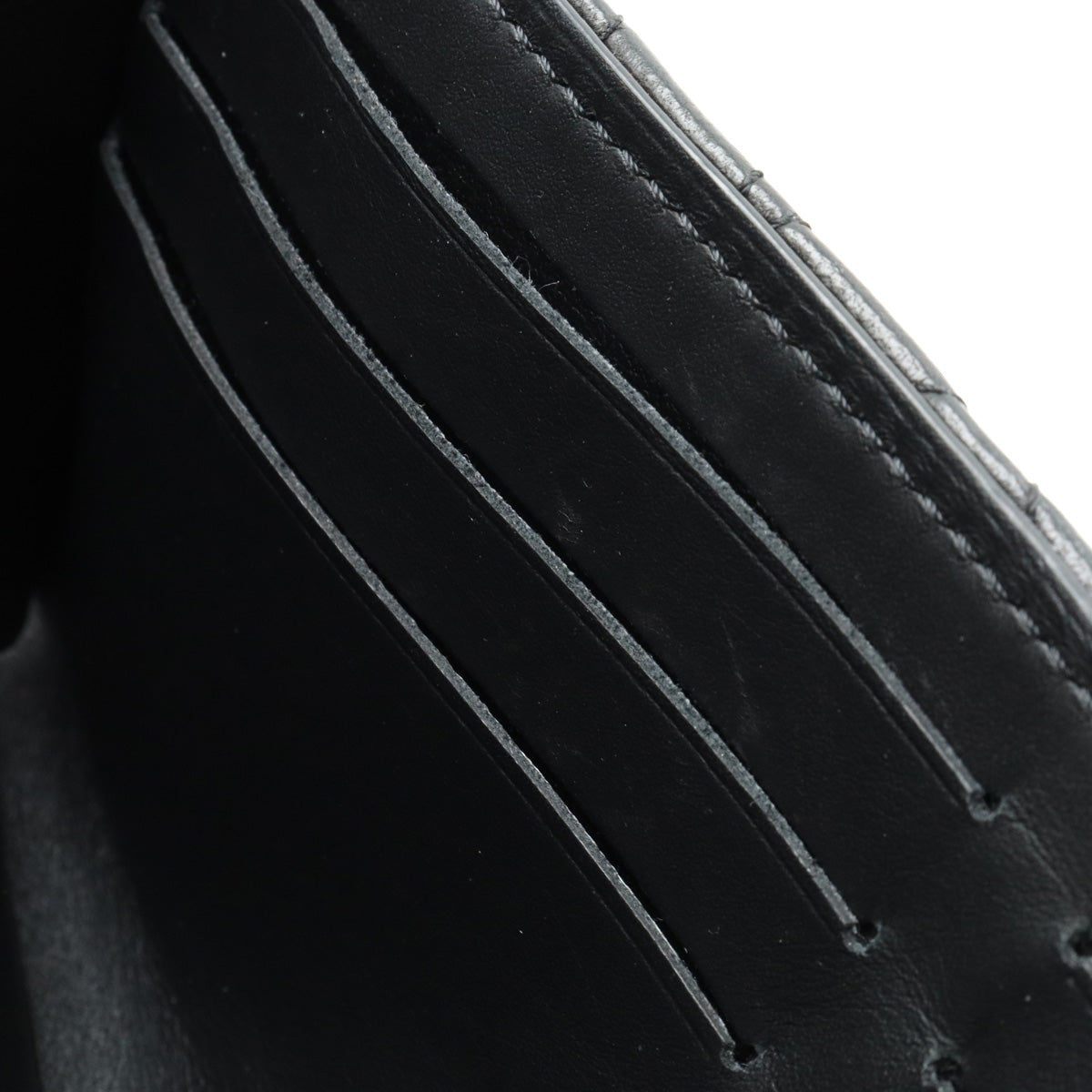 Louis Vuitton Louis Vuitton Portfolio Capsicum Flower  Two Folded Wallet Ramsin Leather Noir Black M68590
