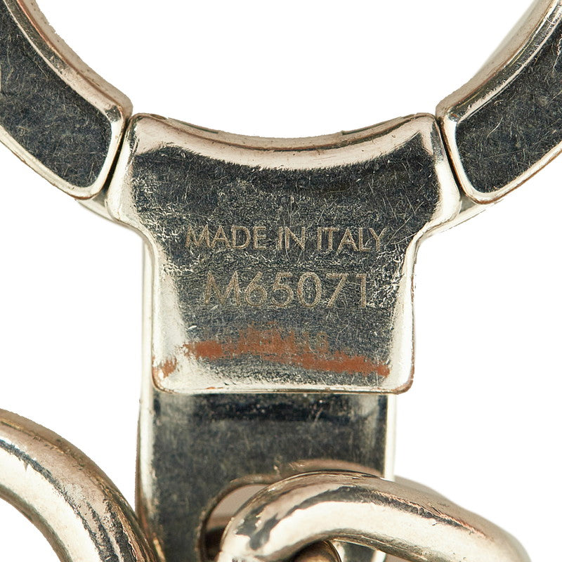 Louis Vuitton Port-Clé Initial LV Charm M65071 Silver Metal Men LOUIS VUITTON