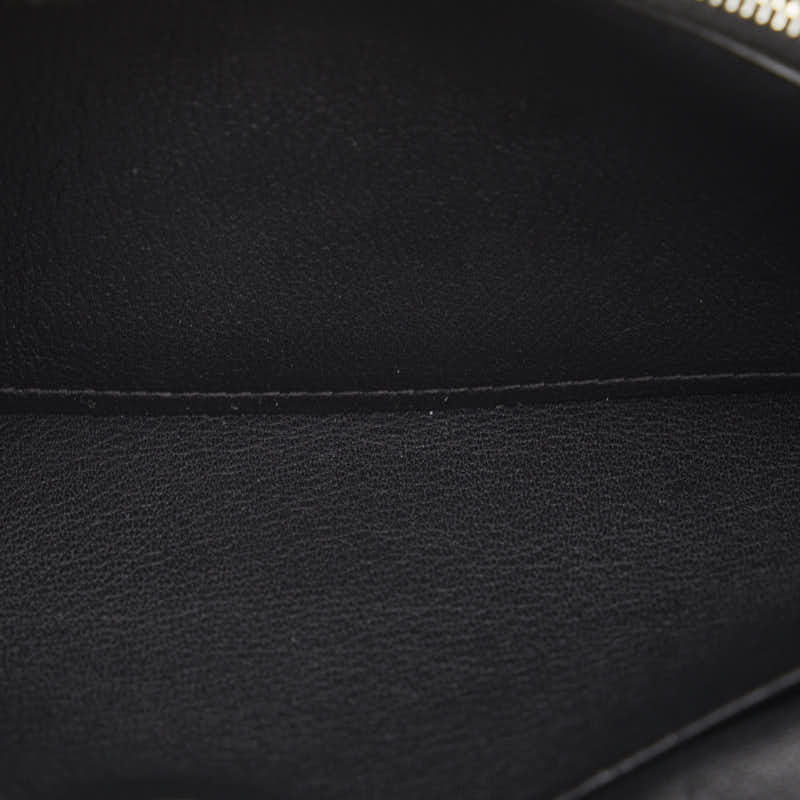 Louis Vuitton Louis Vuitton M58192 Long Wallet/Trion Leather Noir Black