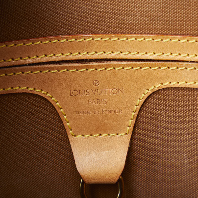 Louis Vuitton Monogram Elipse Bag Ad Rucksack M51125 Brown PVC Leather  Louis Vuitton