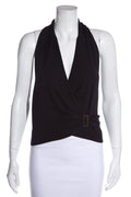 Gucci Black Halter Top SZ M