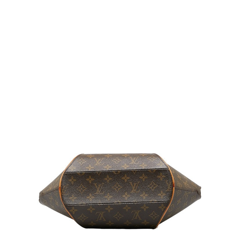 Louis Vuitton Monogram Ellipse MM Handbag 2WAY M51126 Brown PVC Leather  Louis Vuitton