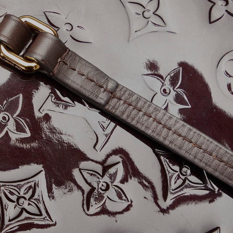 Louis Vuitton Monogram Verney Long Beach MM Tortoise Bag M90475 Amarant Pearl Patent Leather  Louis Vuitton