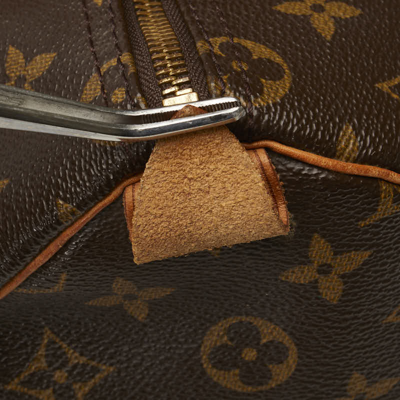 Louis Vuitton Monogram Speed 35 Handbag Boston Bag M41524 Brown PVC Leather  Louis Vuitton