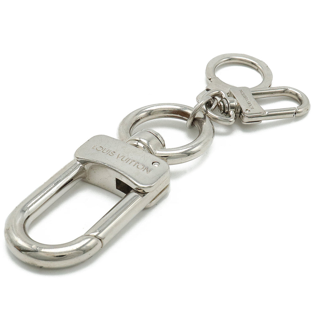 Louis Vuitton Louis Vuitton Anocle Muscotton XL Keyholder Keyling Charm Metal Silver Colour M65769