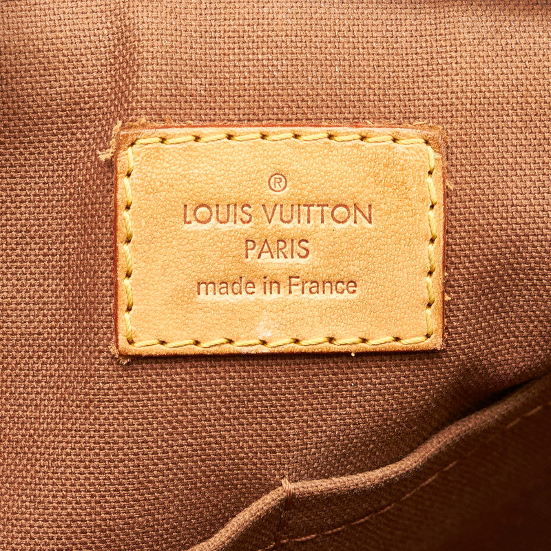 Louis Vuitton Monograms M40143 Handbag PVC/Leather Brown