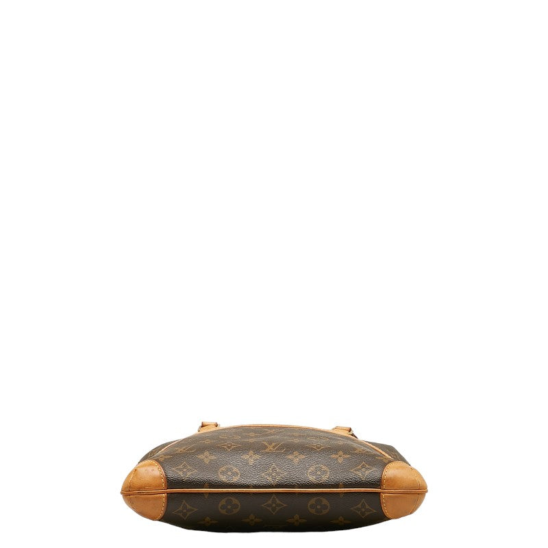 Louis Vuitton Monogram M51141 Shoulder Bag PVC/Leather Brown