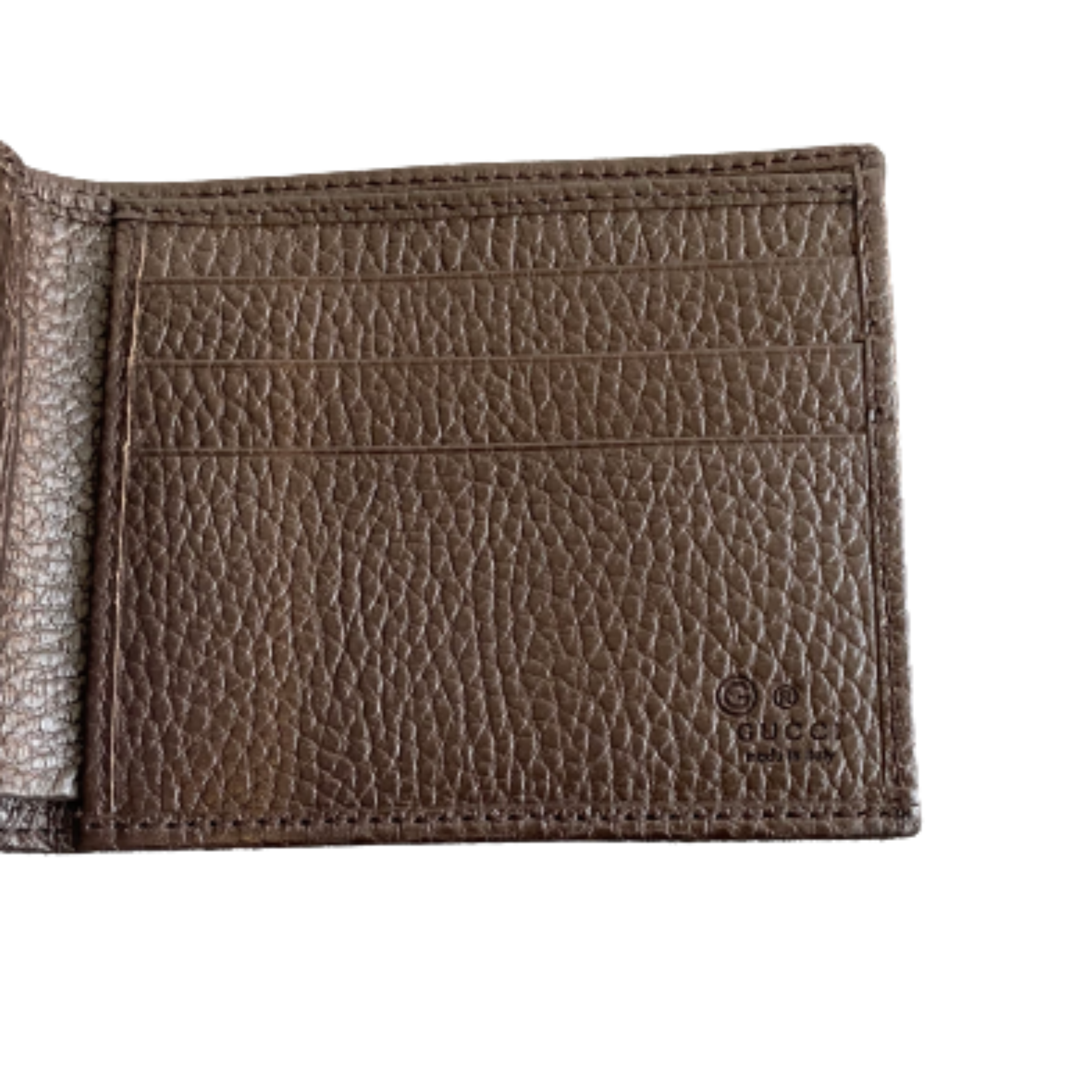 Gucci Brown Canvas  wallet accessories