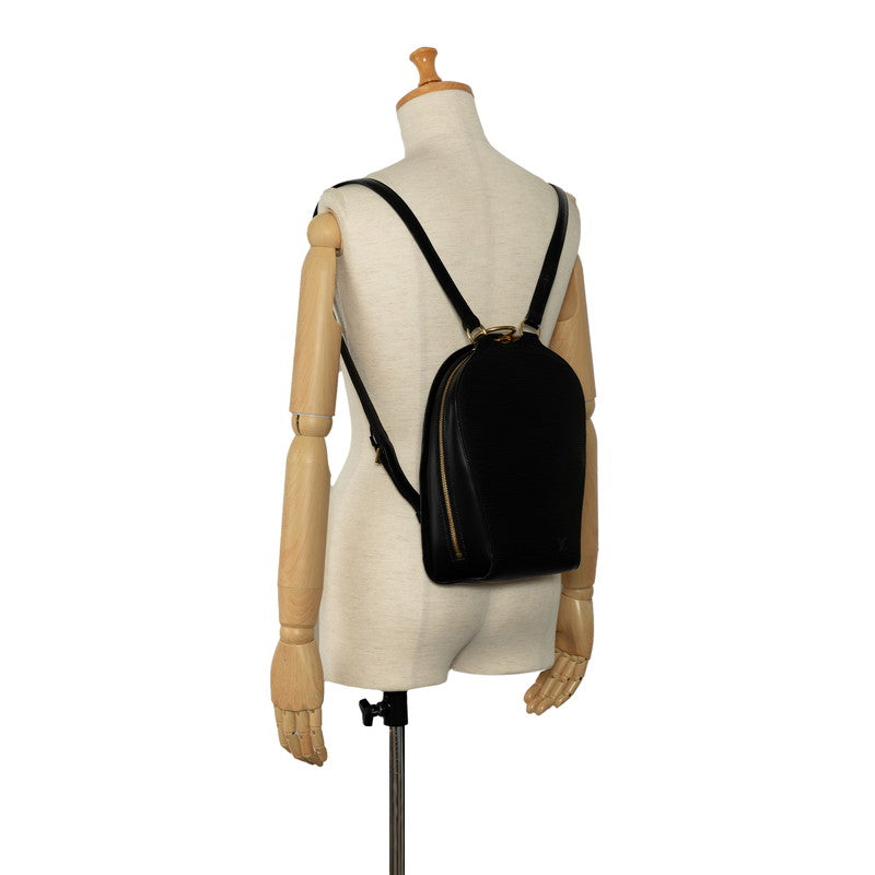 Louis Vuitton Louis Vuitton Epic M52232 Lux Daypack Leather Noir Black