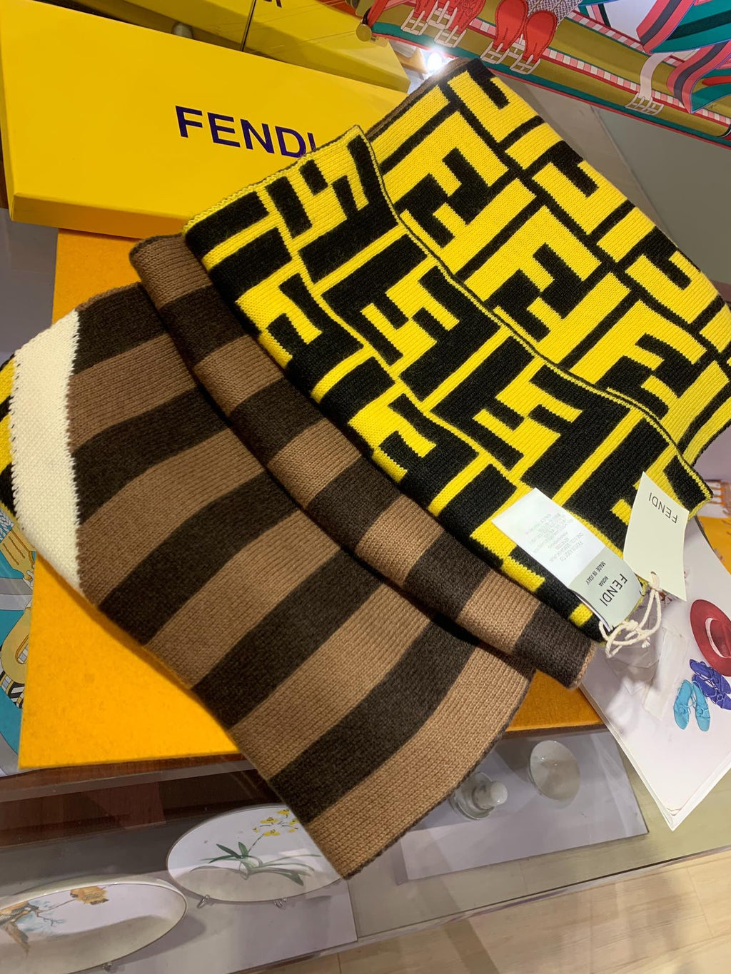 Luxury Fendi  Scarf 008