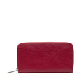 Louis Vuitton Epic Zippie Wallet Round  Long Wallet M60305 Fushia Pearl Leather  Louis Vuitton