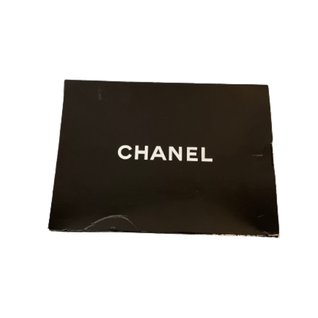 Chanel White Leather Double flap shoulder bag