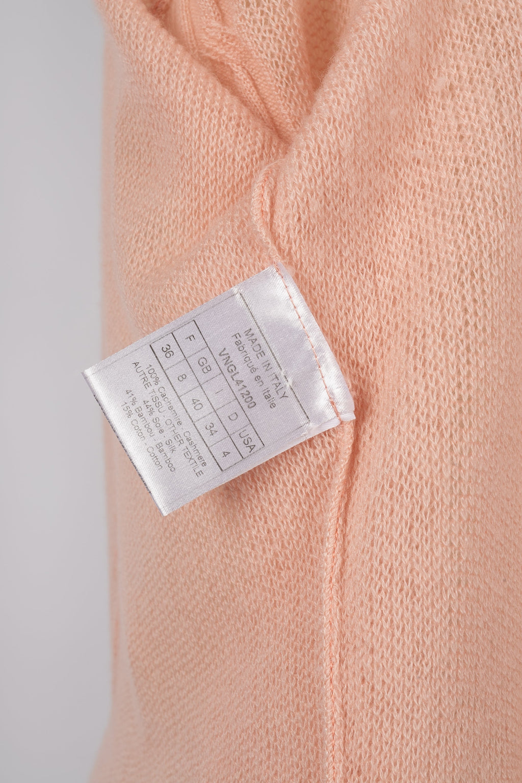 Long gilet en cachemire Dior